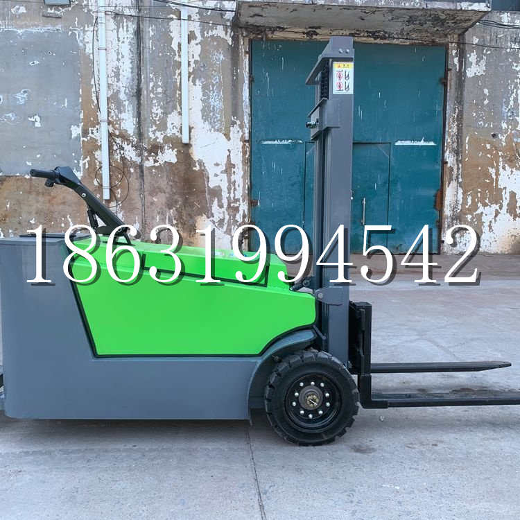 莱州市小型电动叉车1吨2吨步行站驾式电瓶堆高充电装卸车液压升降车铲车